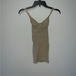 SKIMS SEAMLESS SCULPT SLIP DRESS CLAY SMALL NEW